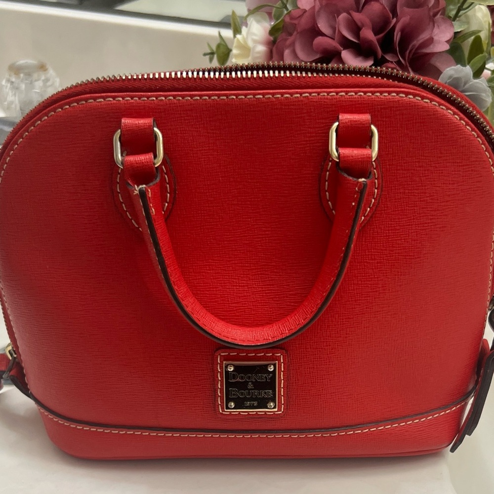Dooney & Bourke Bold Red Satchel
